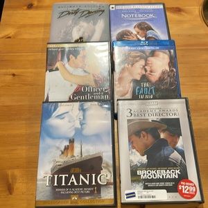Romance & Love DVD Bundle • 6‑Movie Set • Romantic Drama & Comedy Collection